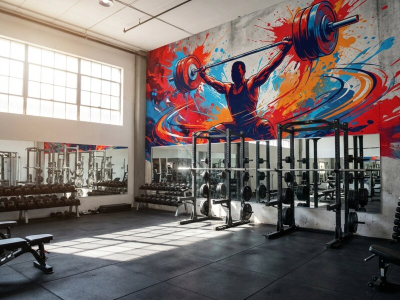 Gym interior
