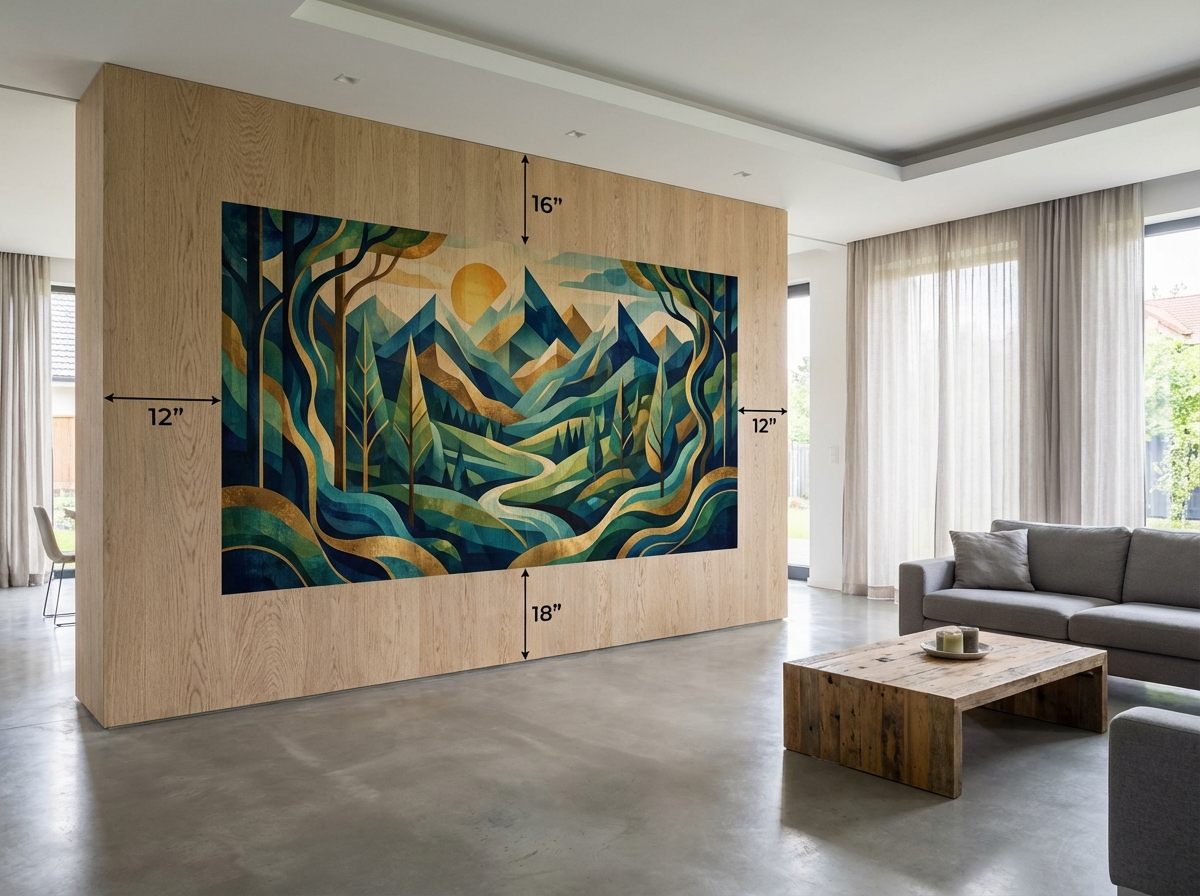 Homes wall print