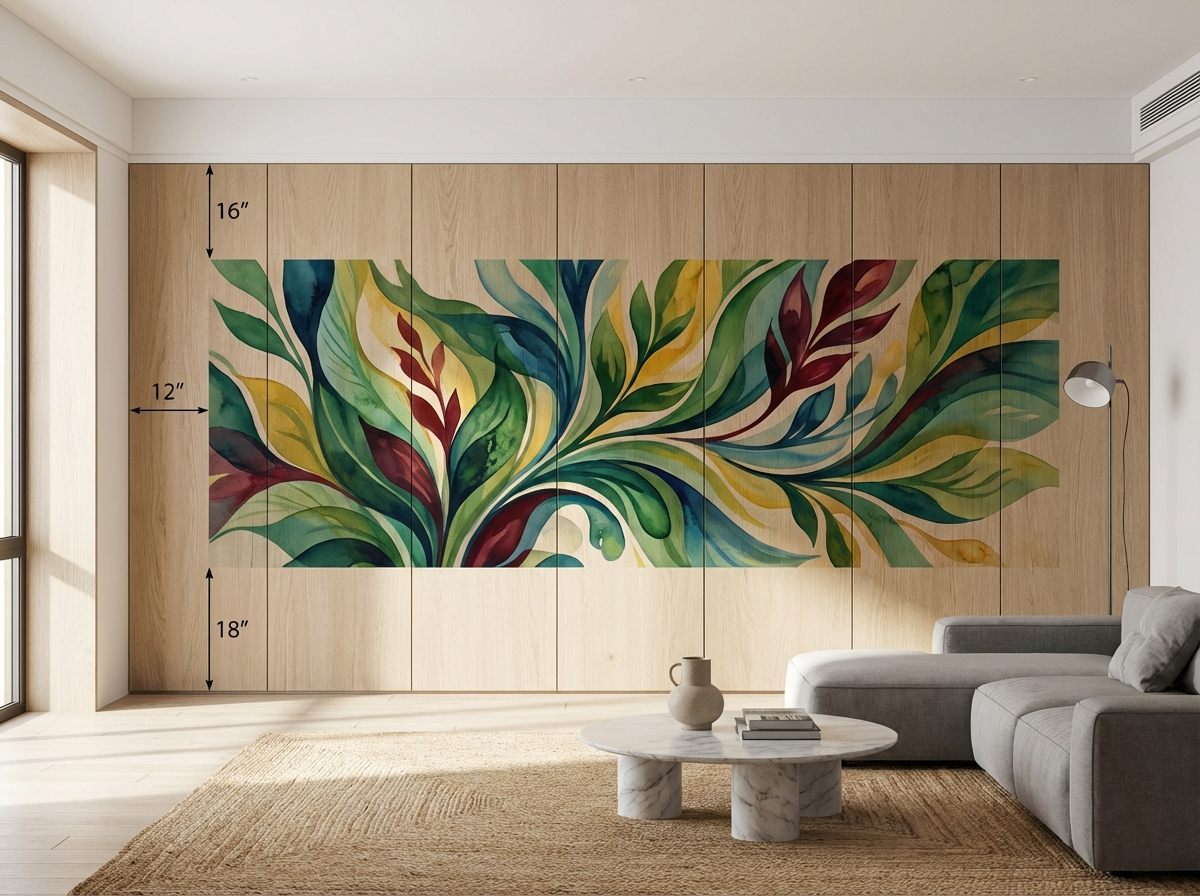 Homes wall print