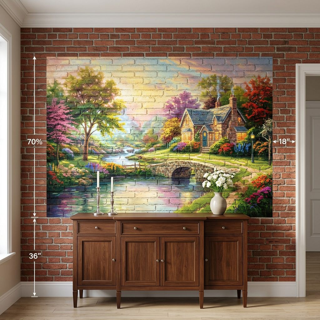 Homes wall print