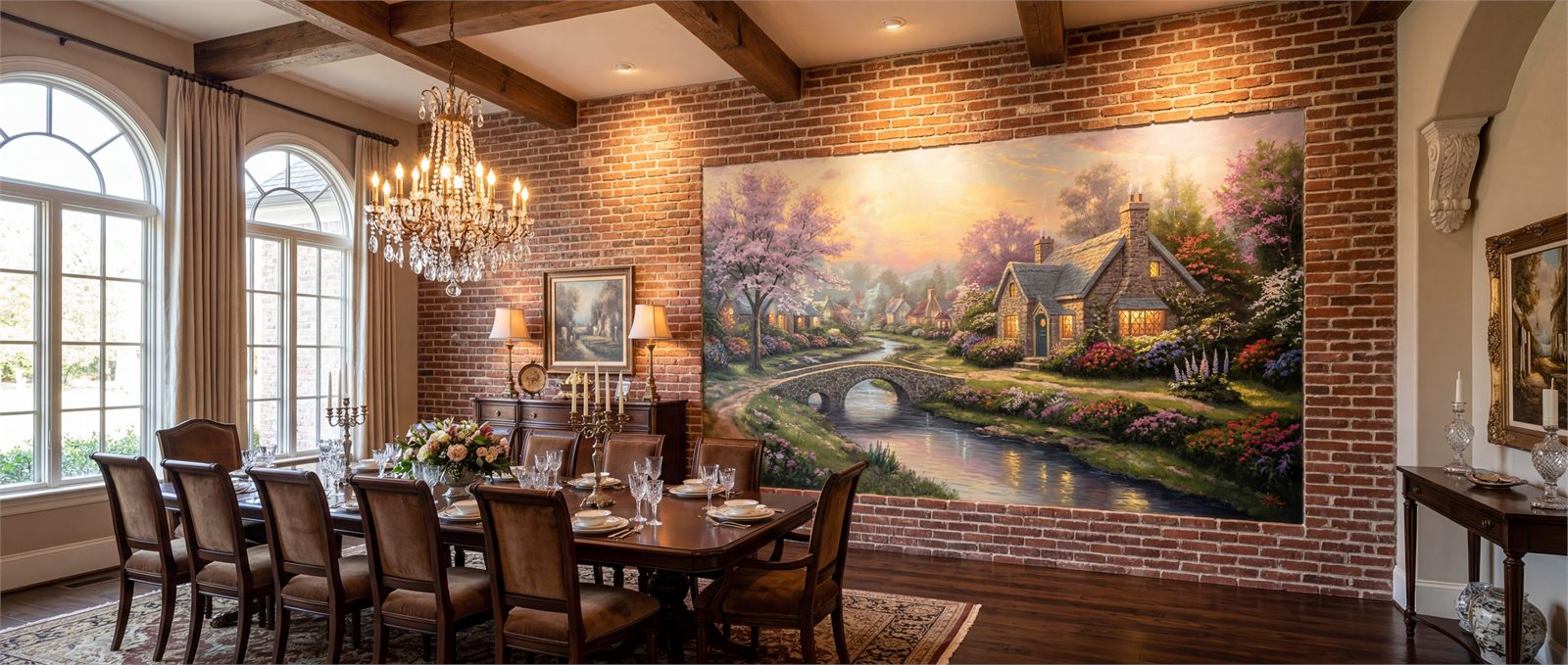 Homes wall print