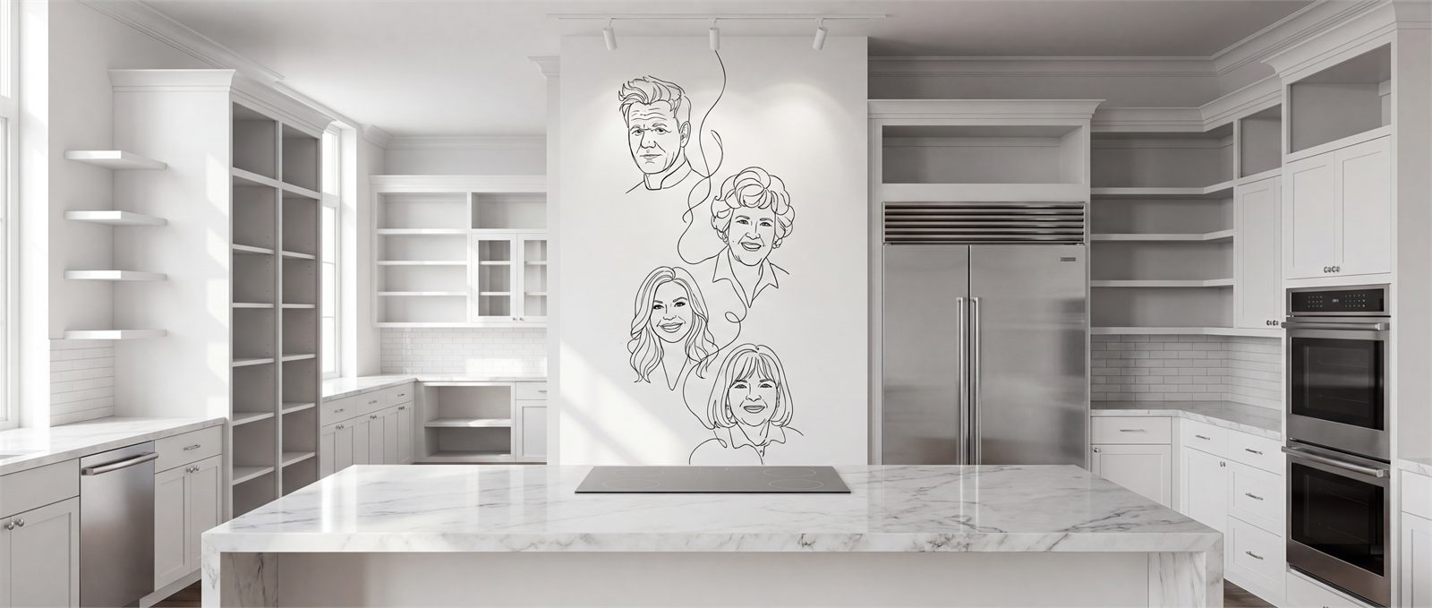 Homes wall print