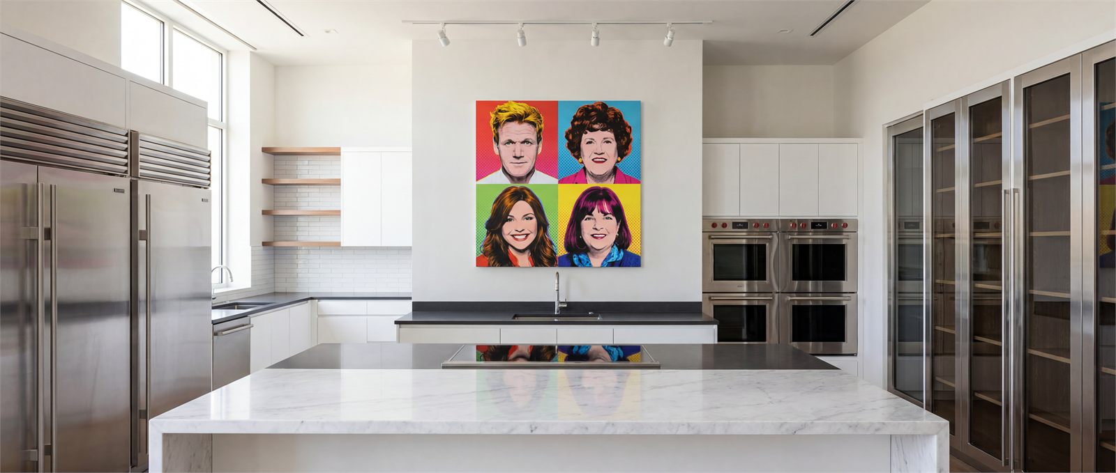 Homes wall print