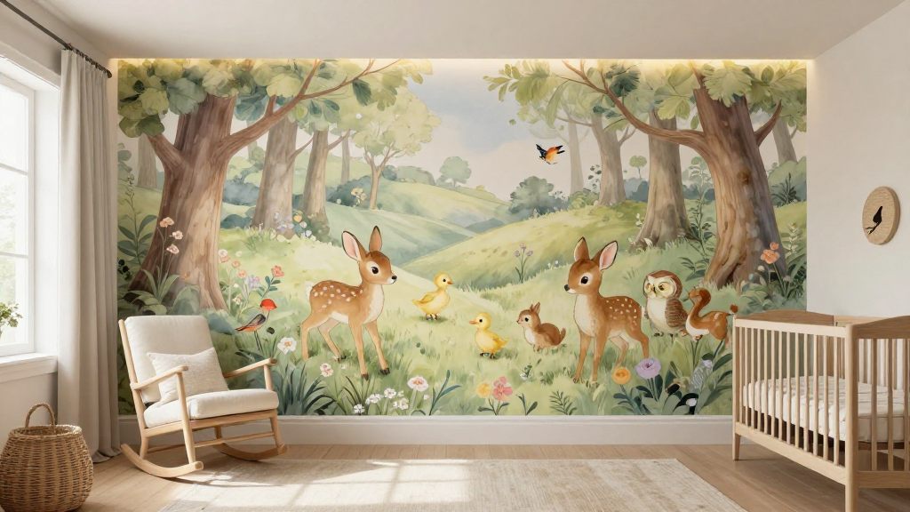 Homes wall print