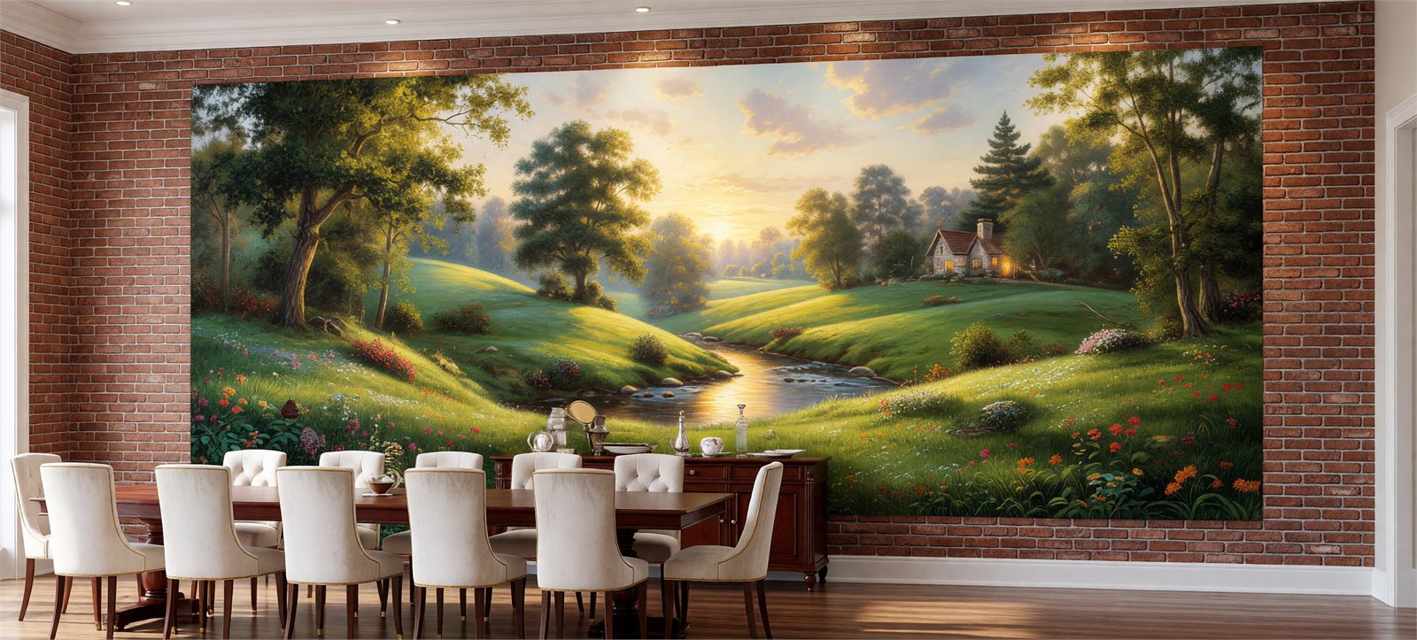 Homes wall print